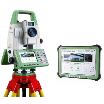 PACK STATION ROBOTISÉE LEICA TS16 P 5" R500 + CARNET CS35 