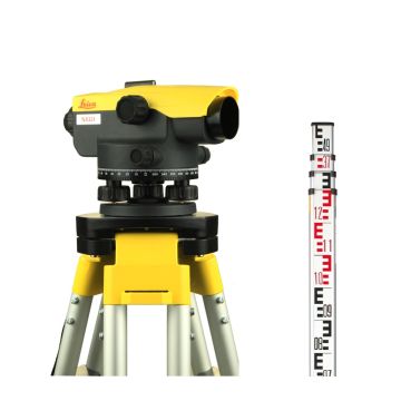 PACK NA324 + MIRE ALU 5M CLR 102 + TRÉPIED ALU GST103 