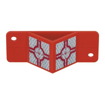 Adaptateur avec cible réfléchissante RSAK130 - rouge  
