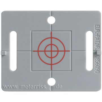 Plaquettes de repérage RS71 adhésives rouges  