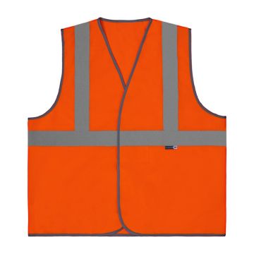 GILET DE SÉCURITÉ ORANGE - TAILLE L  