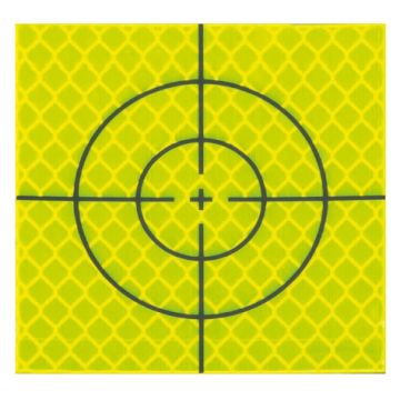  Cibles réfléchissantes jaunes - 40x40mm
