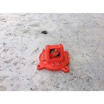 Boîtier rotatif pivotable et mini prisme rouge RSMP390 magnétique