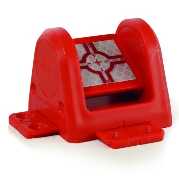 Boîtier rotatif et cible réflecteur rouge RS183
