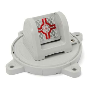 Boîtier rotatif pivotable et cible réflecteur gris RS193 magnétique
