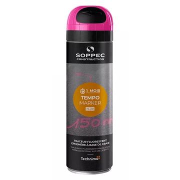 12 x Traceurs Craie Fluo Cerise