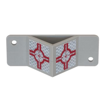  Adaptateur avec cible réfléchissante RSAK130 - gris  