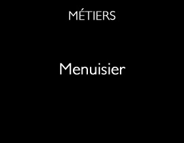 Menuisier